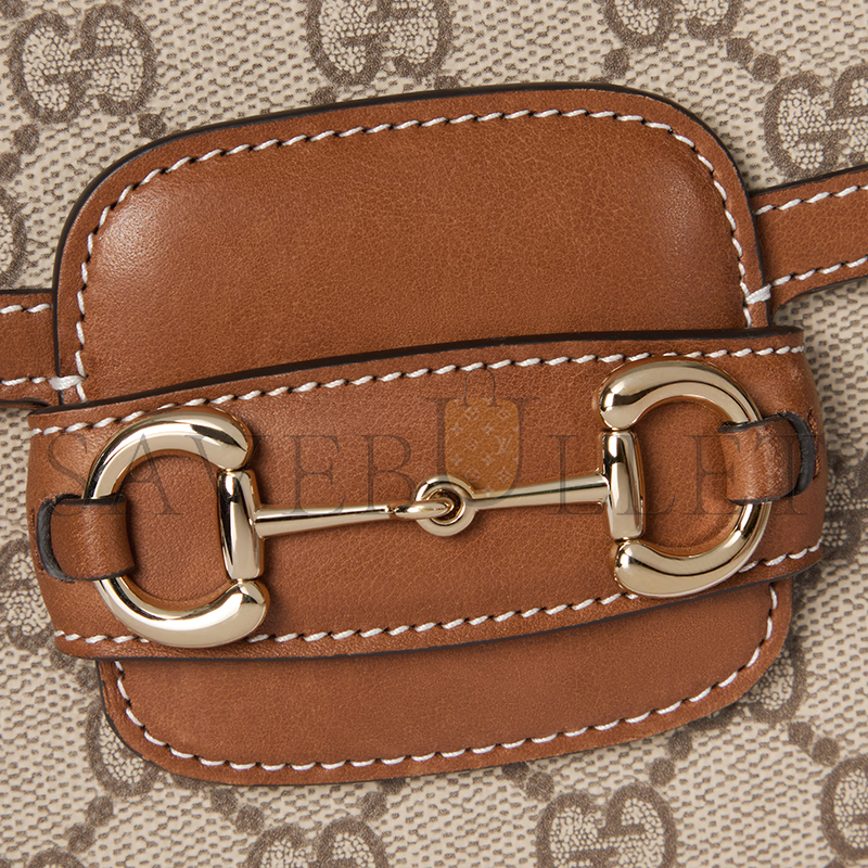 G*u*i horsebit 1955 soft small shoulder bag 815205 (20*14.5*5.1cm)